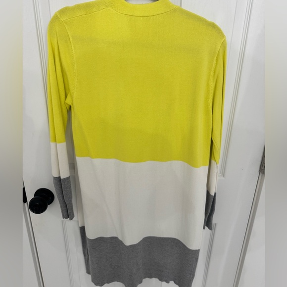 Colorblock Open Front Cardigan - Picture 2 of 2